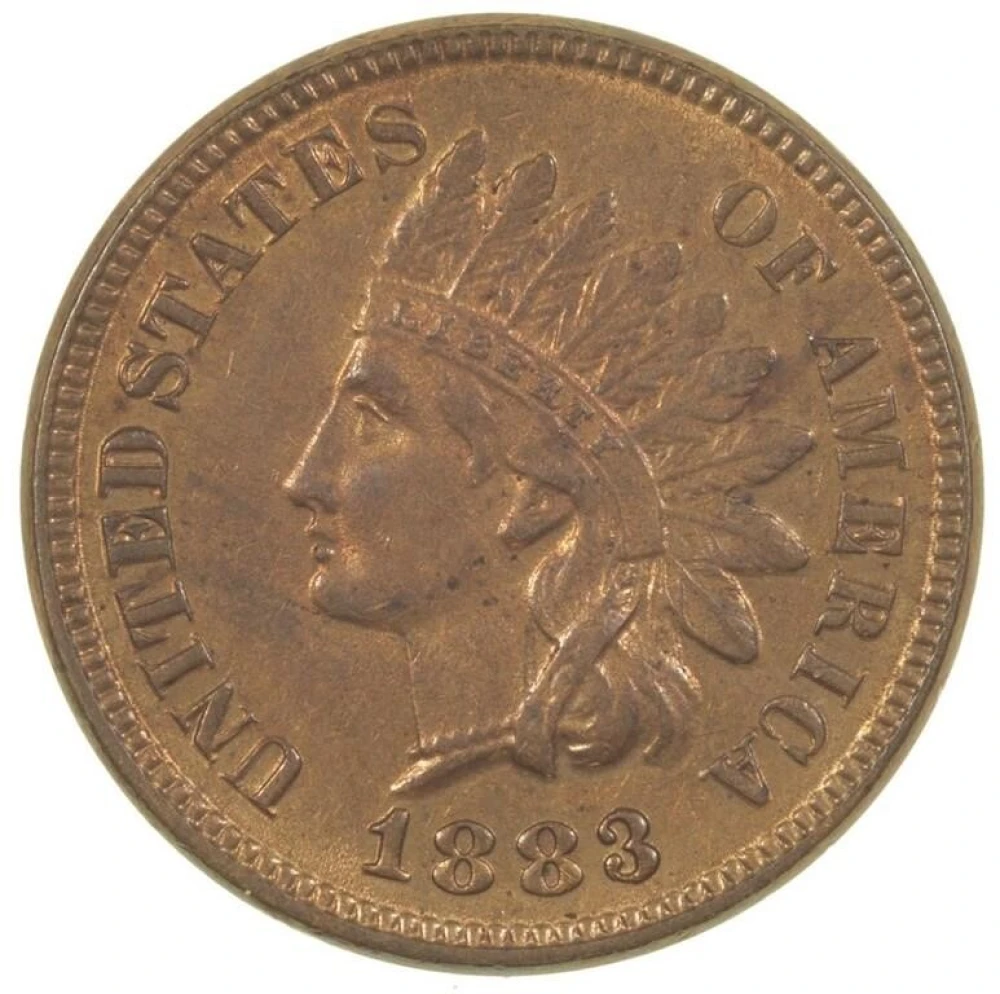 RB MS-60+ 1883 Indian Cent