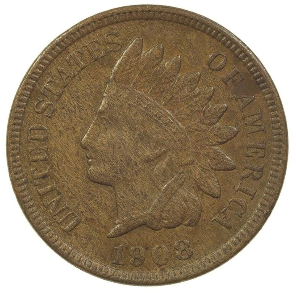 EF-40+ 1908-S Indian Cent