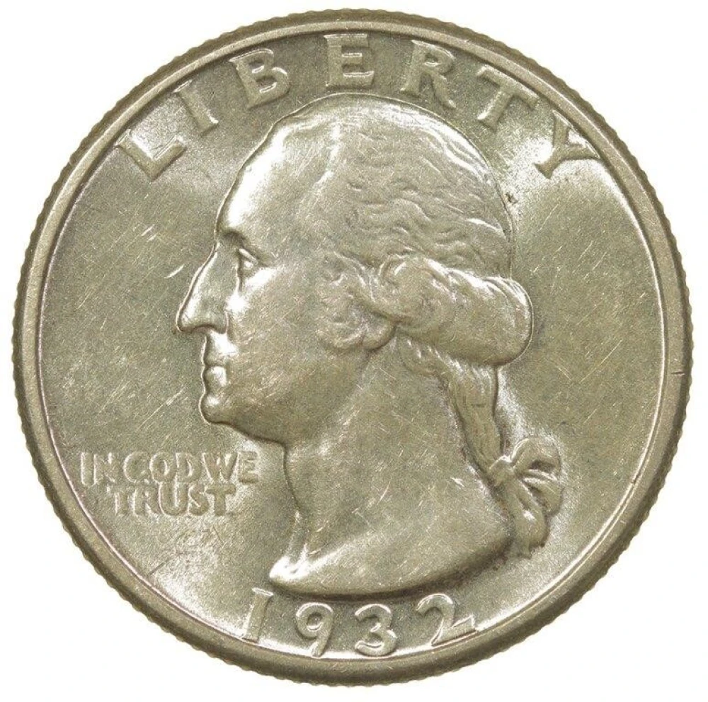 AU-50 1932-D Quarter