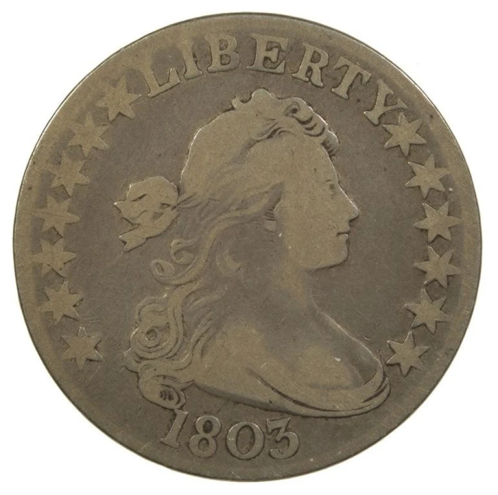 Choice VG-10 1803 Half Dollar