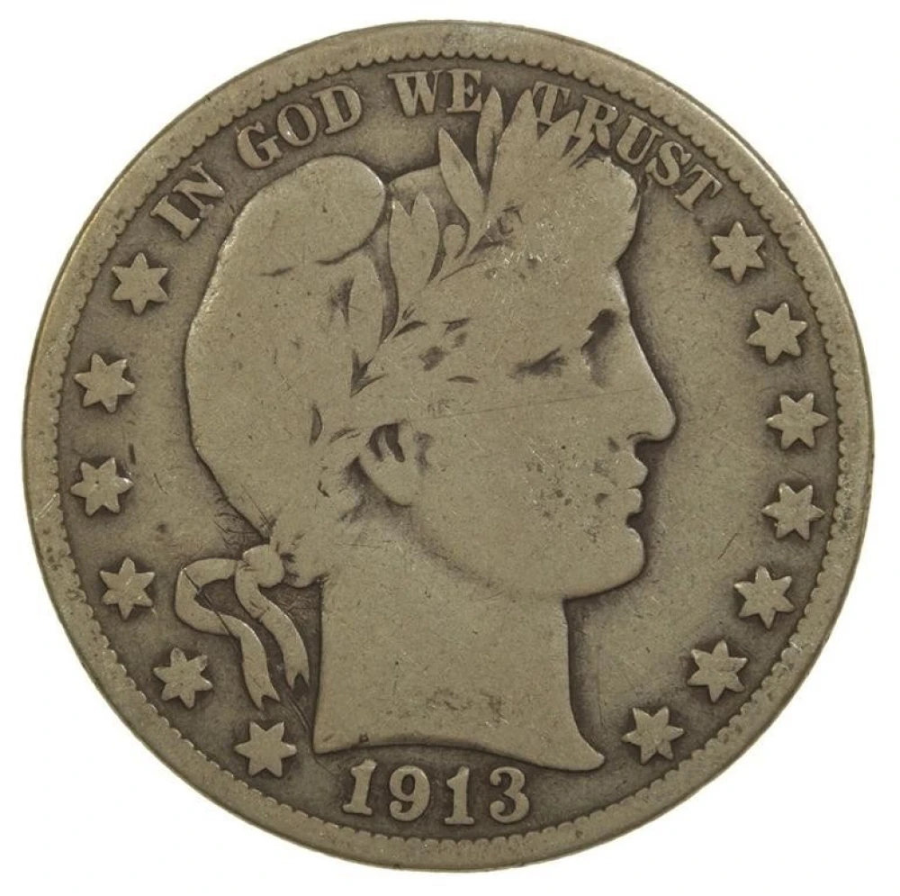 Choice VG 1913 Half Dollar