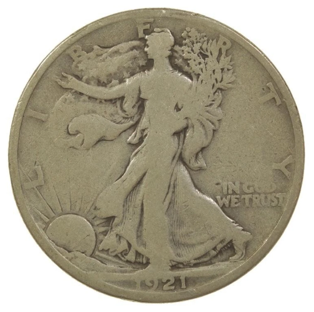 VG-8 1921 Half Dollar