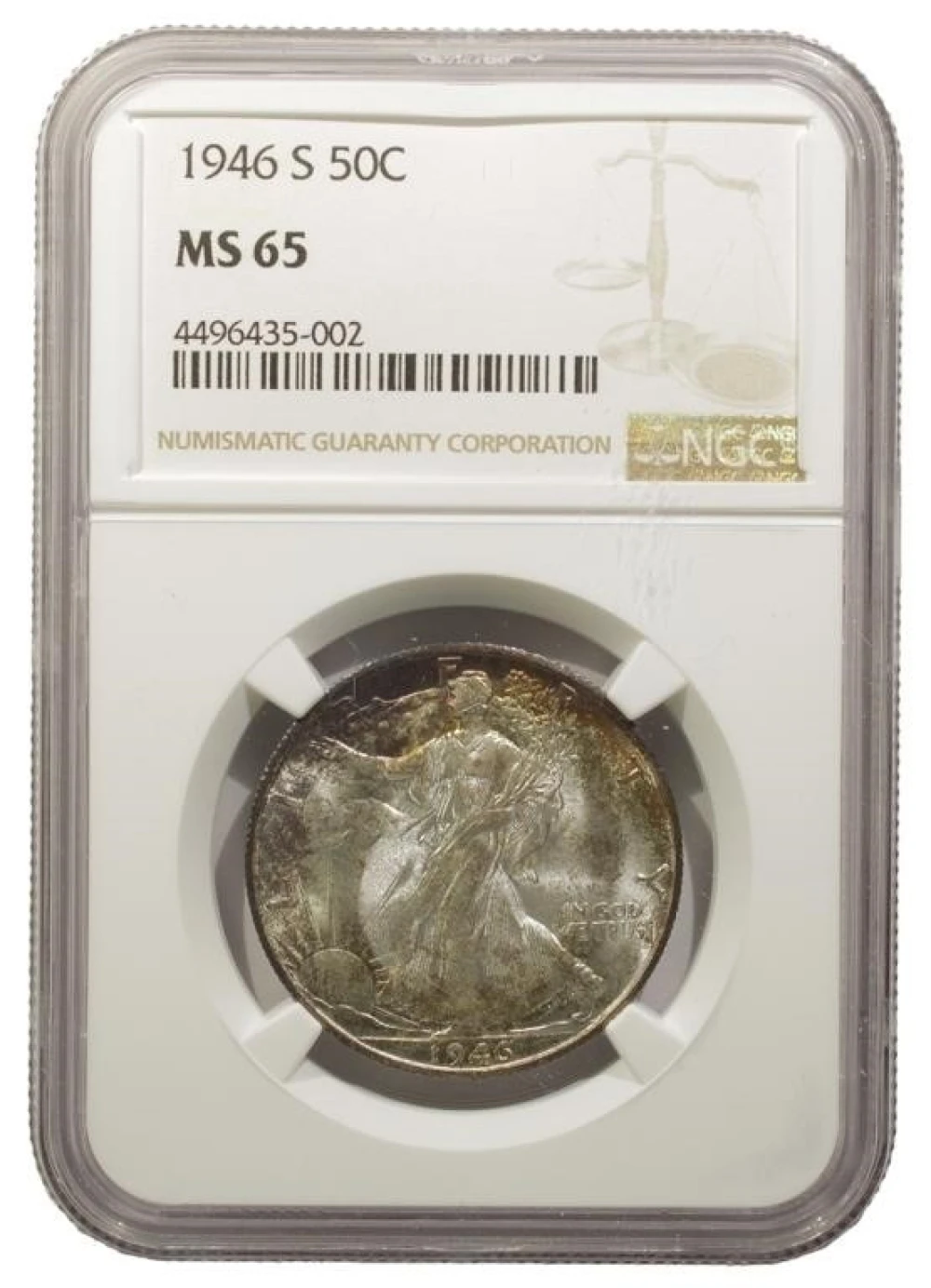 NGC MS-65 1946-S Half Dollar