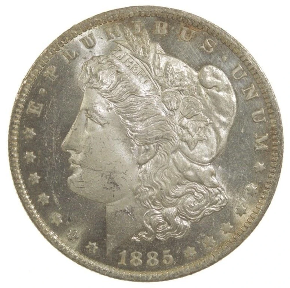 PL MS-63 1885-O Morgan $1