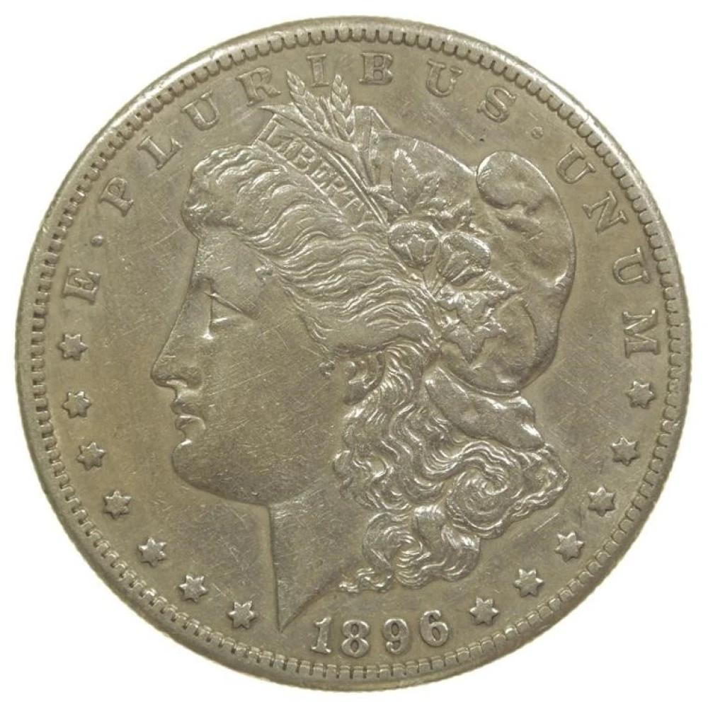 EF-45 Details 1896-S Morgan $1