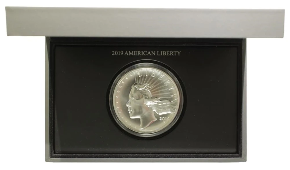 2019 American Liberty High Relief Silver Medal