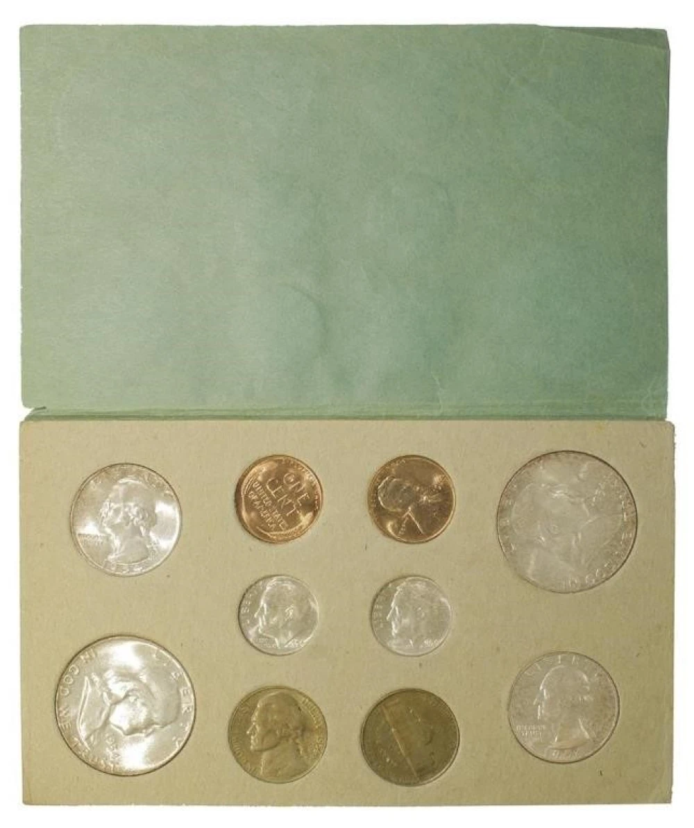 Choice to Gem Unc 1954 U.S. Mint Set