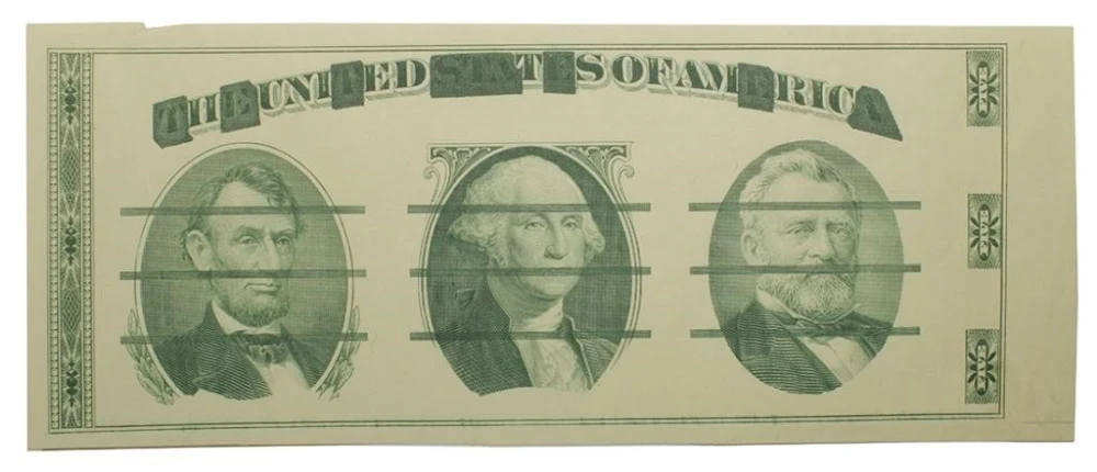 CU Giori Press $5 Test Note