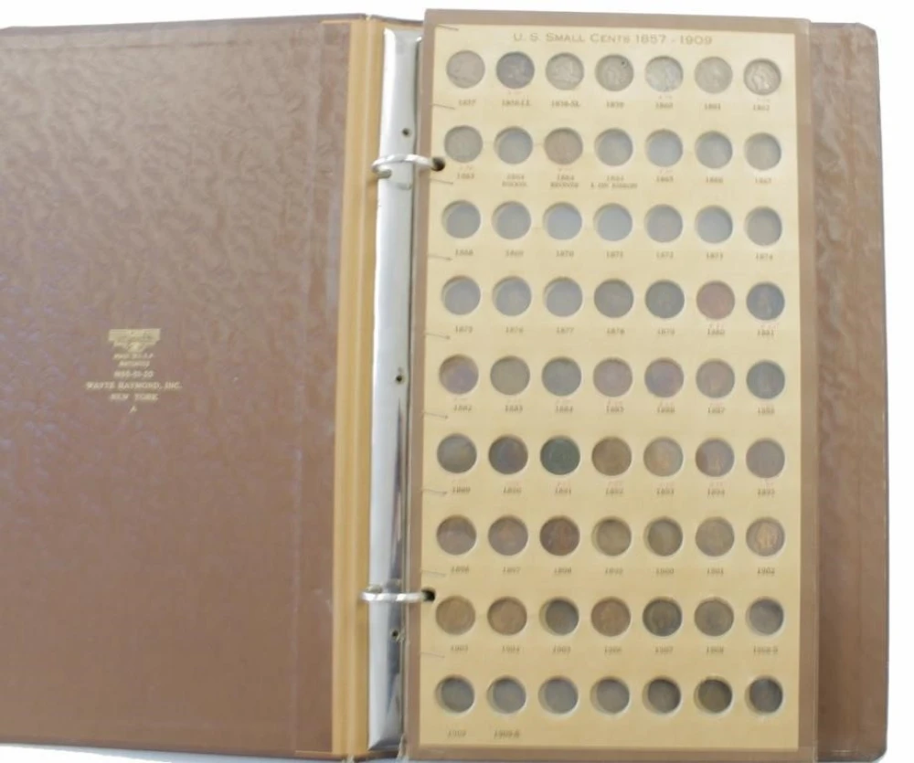Partial Indian/Lincoln Cent Set