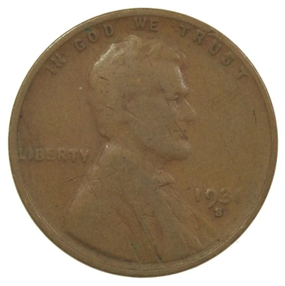 VG-F 1931-S Lincoln Cent