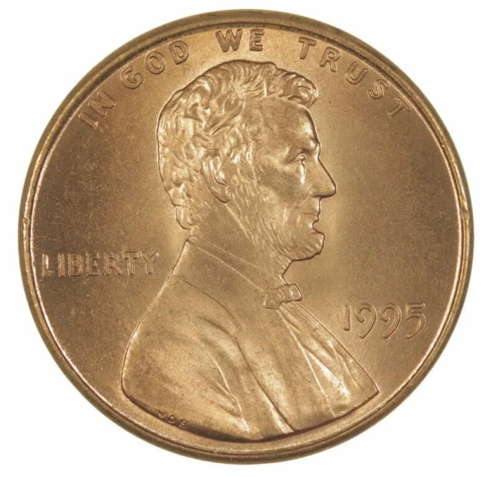 Gem 1995 Double Die Cent