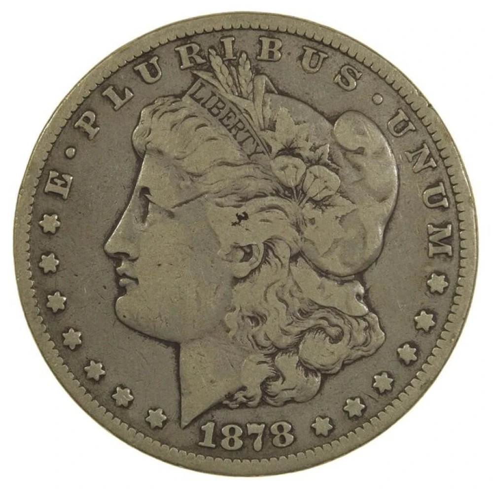 F-12 1878-CC Morgan Dollar