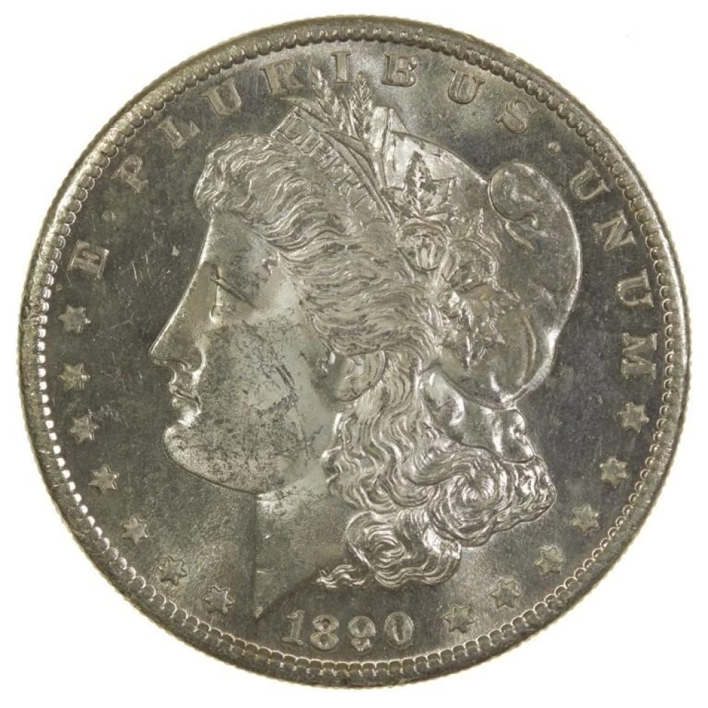 BU-62 PL 1890-S Morgan Dollar