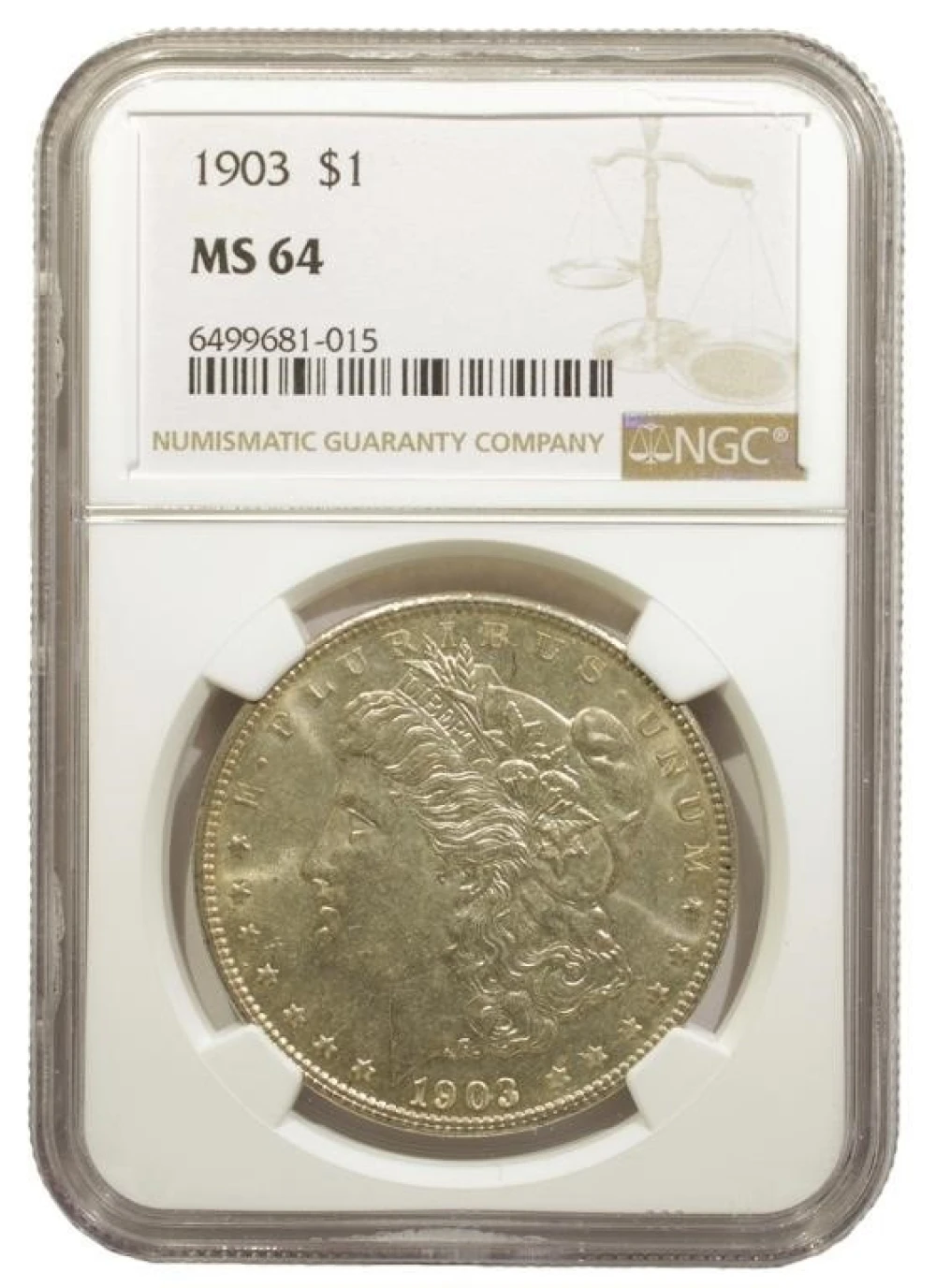 A 2nd NGC MS-64 1903 Morgan Dollar