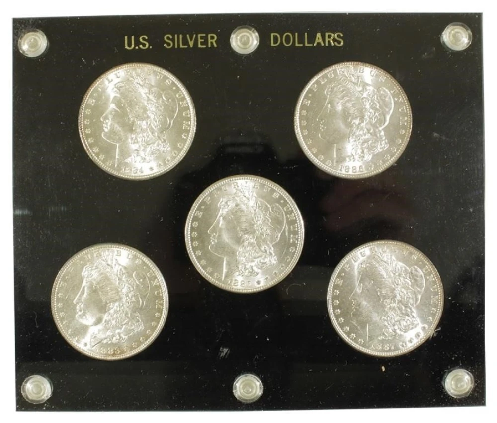 1883-1887 Morgan Dollar Year Set