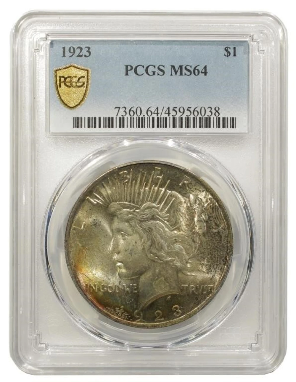 PCGS MS-64 1923 Peace Dollar