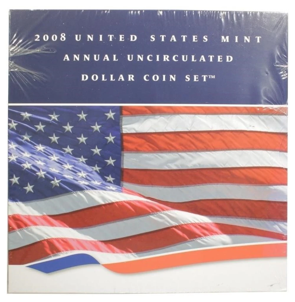 Still Sealed 2008 Annual Dollar Set