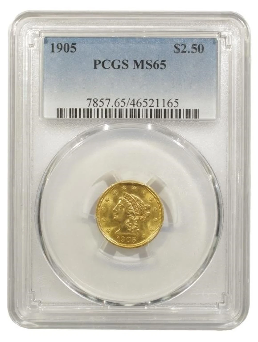 PCGS MS-65 1905 $2.5 Gold Liberty