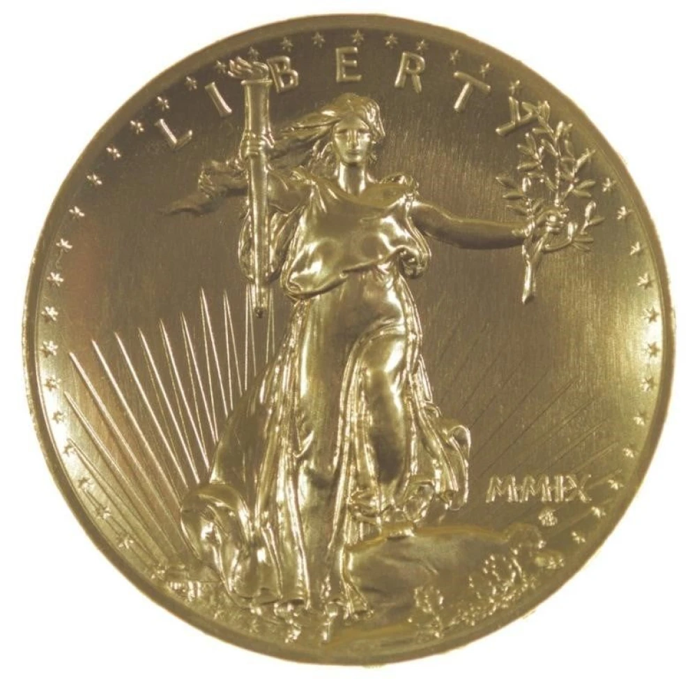 Gem 2009 $20 Gold Ultra High Relief