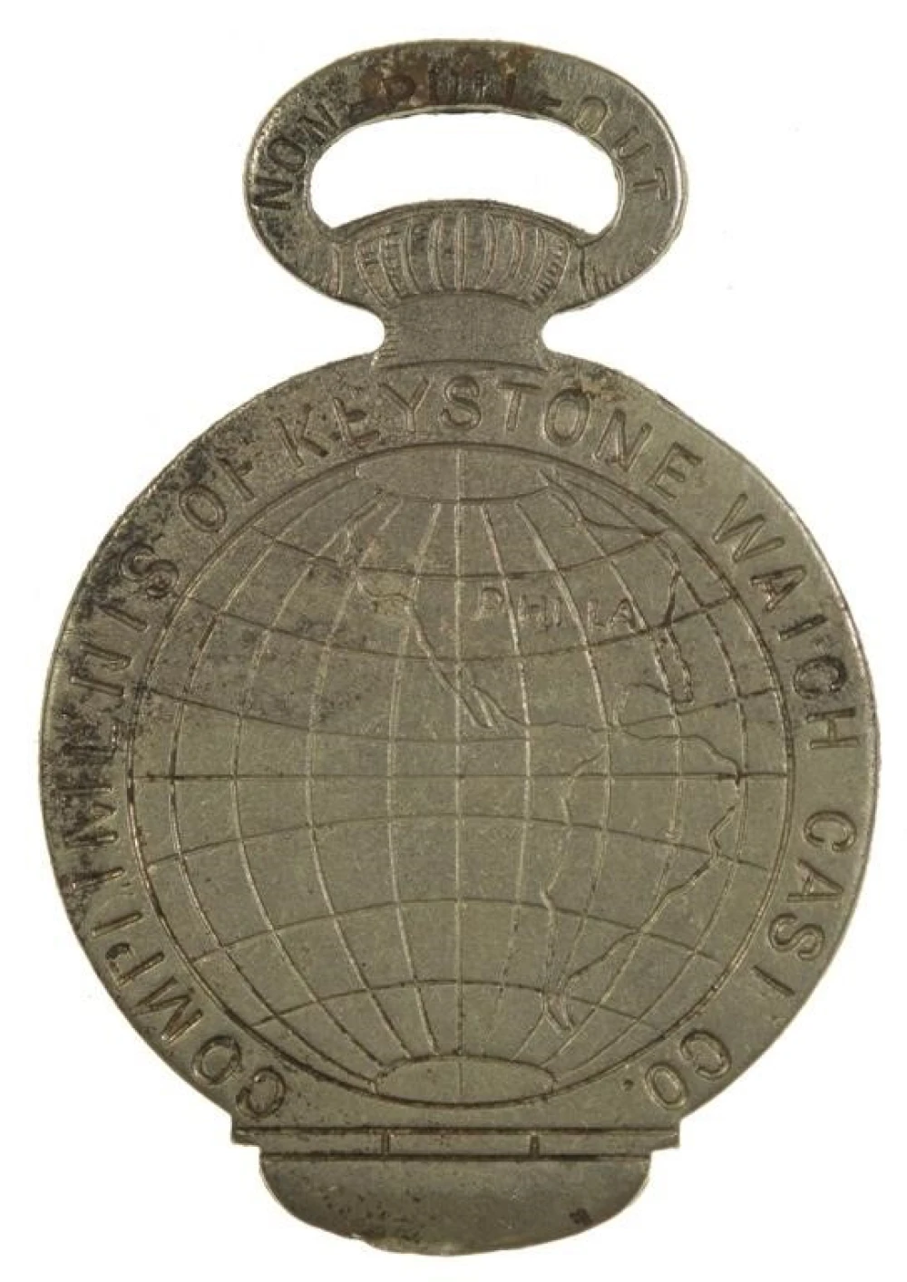 1893 Columbian Expo pocket watch case opener