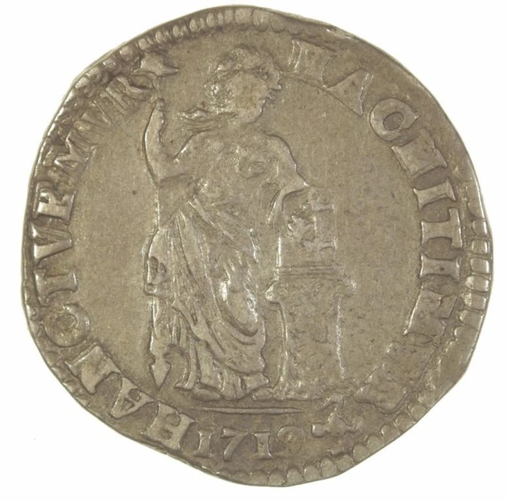 Netherlands. West Friesland. 1719 Silver Gulden