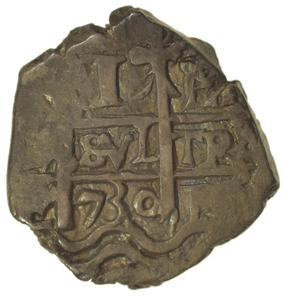 Peru. 1730 1 Reale Cob