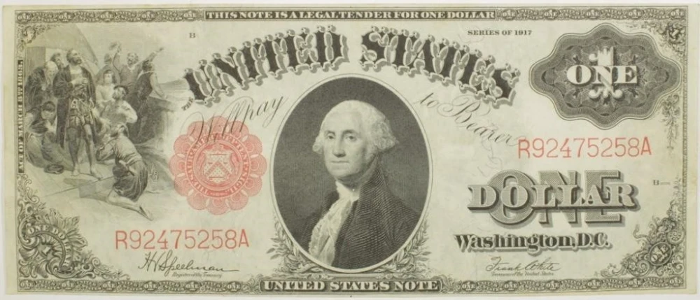 Very Choice AU 1917 Legal Tender $1