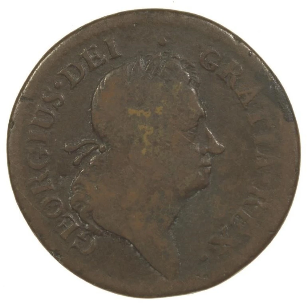 Good 1722 Rosa American Halfpenny