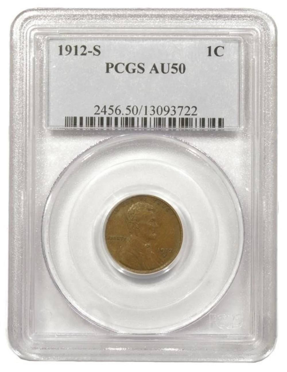 AU 1912-S Cent
