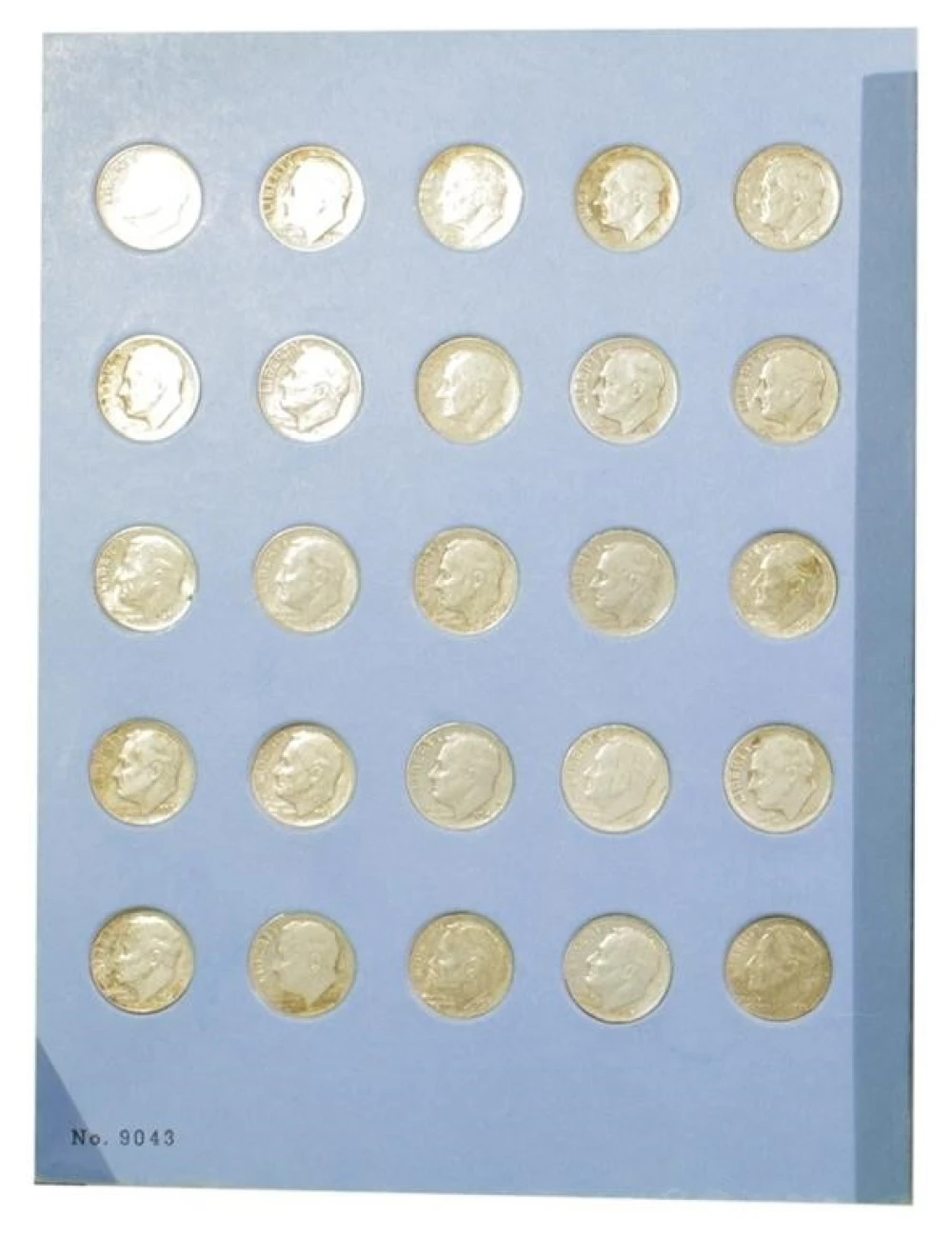 75 Silver Roosevelt Dimes