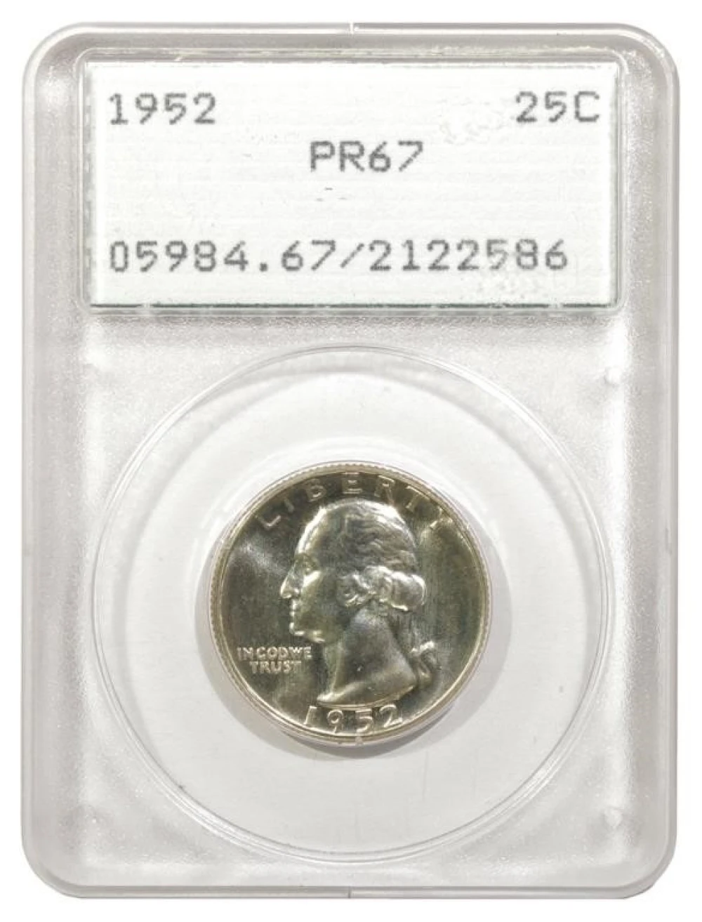 Superb Gem Proof 1952 Quarter