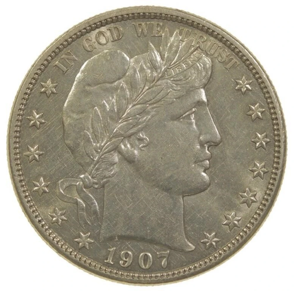 1907-O Barber Half Dollar