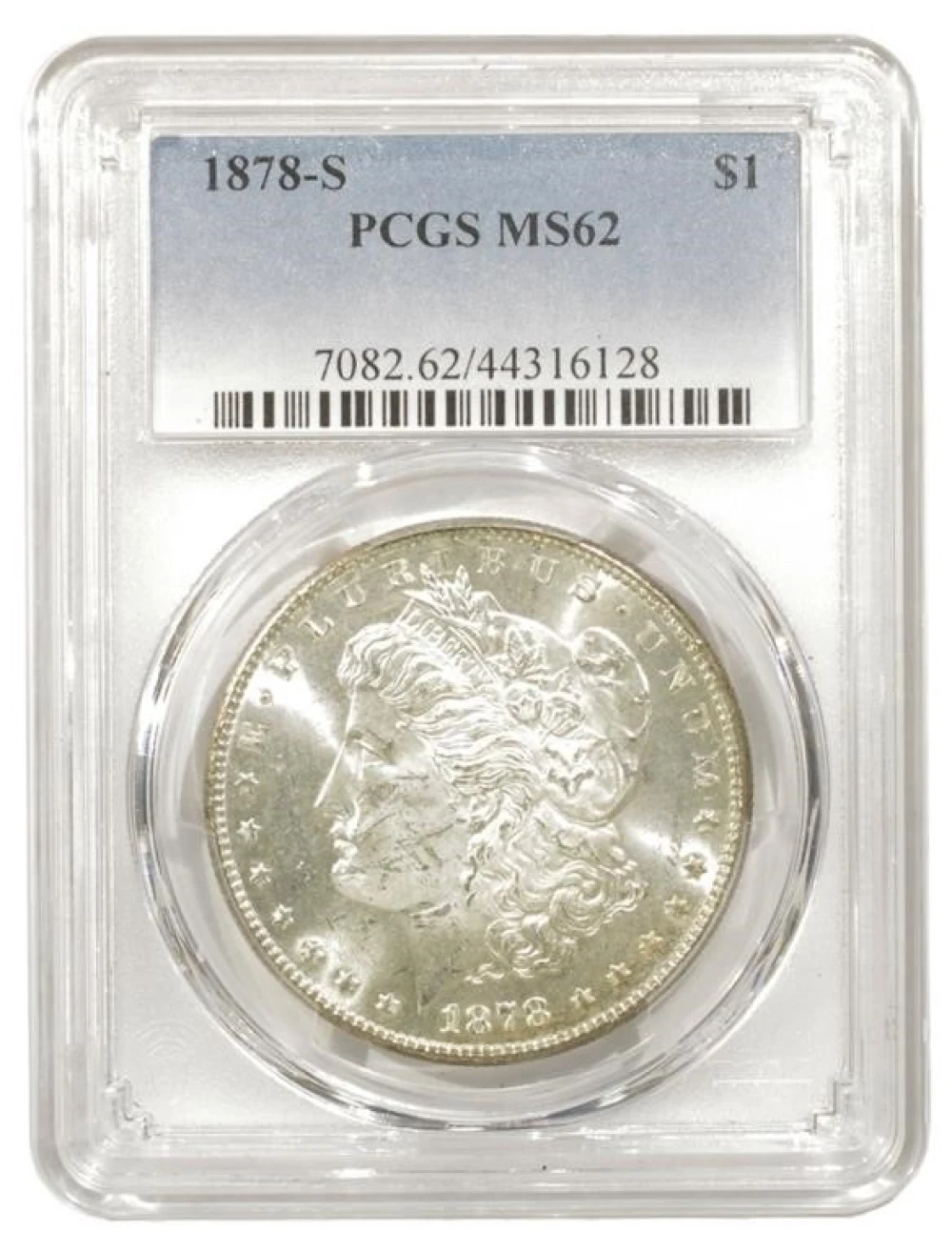 1878-S Morgan Dollar PCGS MS-62