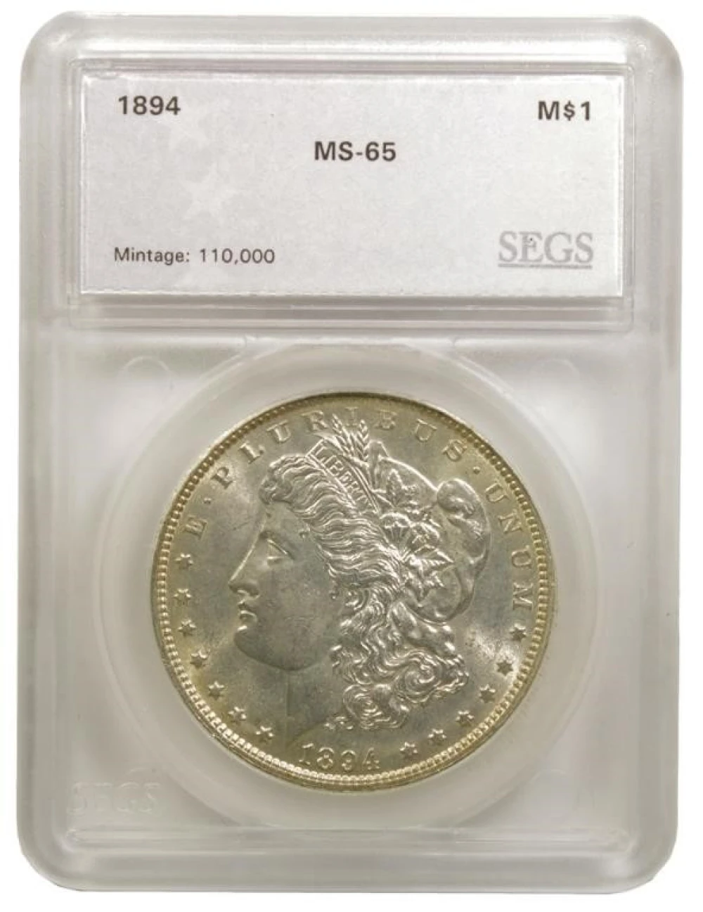 Select Unc 1894 Morgan $1