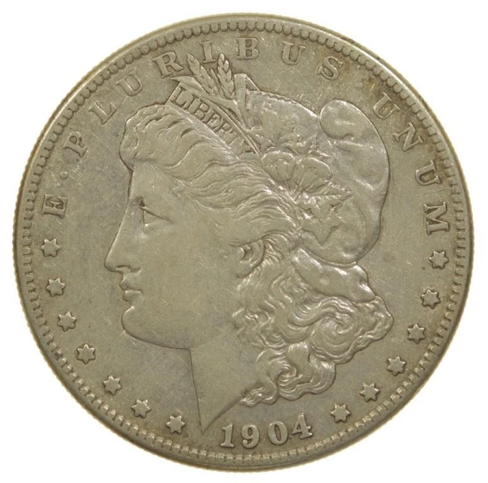 EF 1904-S Morgan Dollar