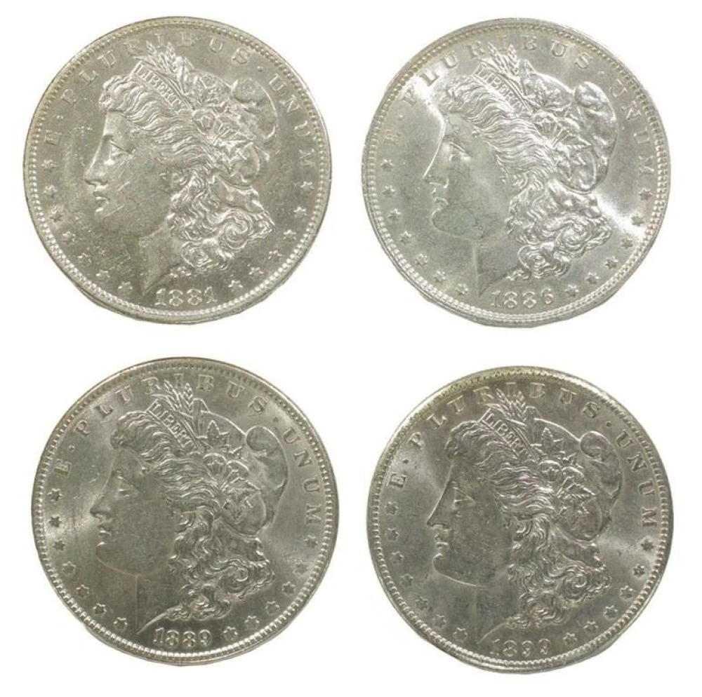 Morgan Dollar Foursome