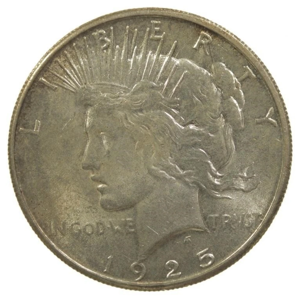 Select Unc 1925-S Peace Dollar
