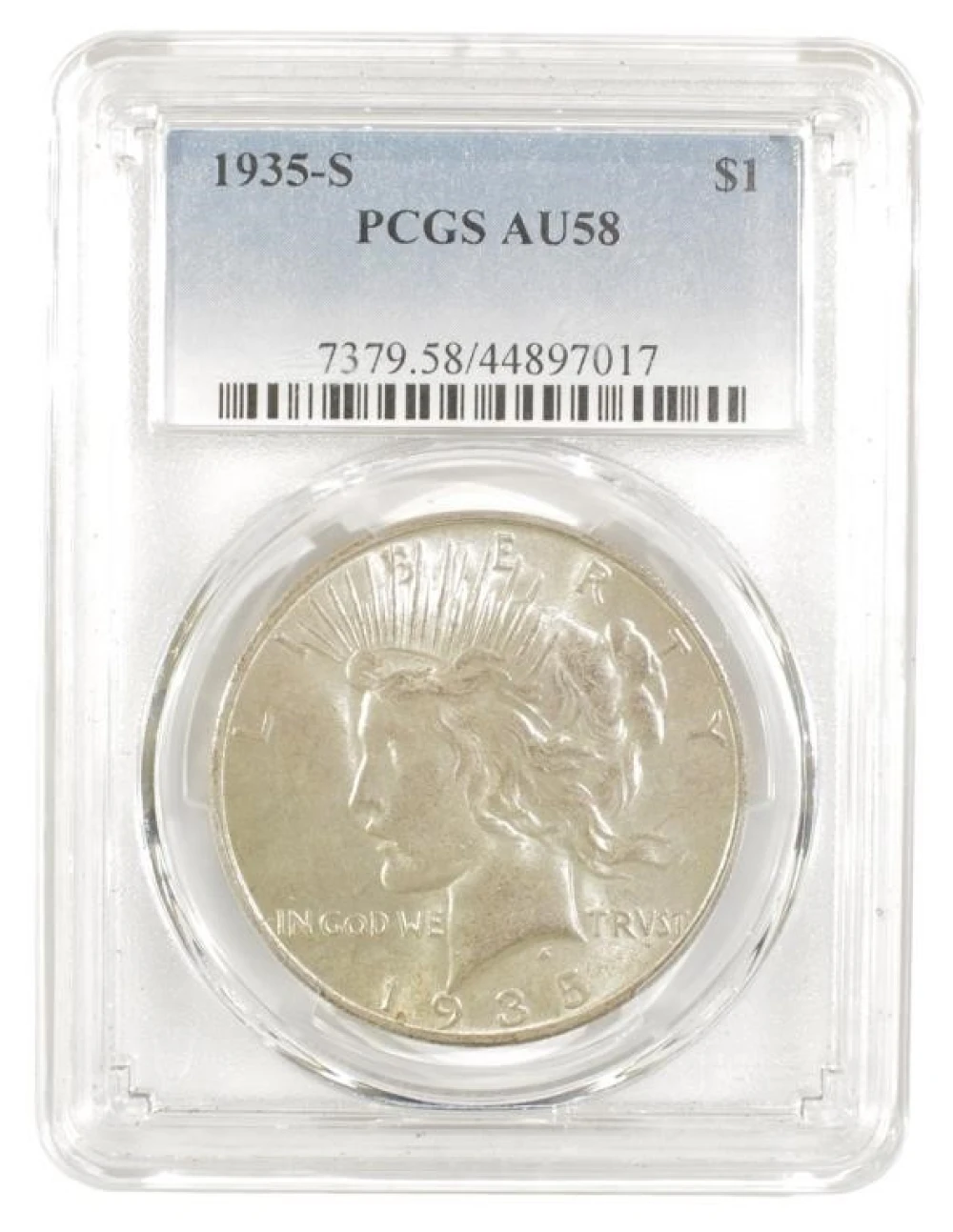 Very Choice AU 1935-S Peace $1