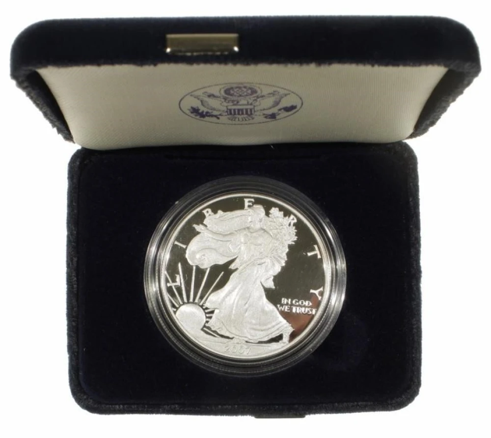 2007-W Proof American Silver Eagle