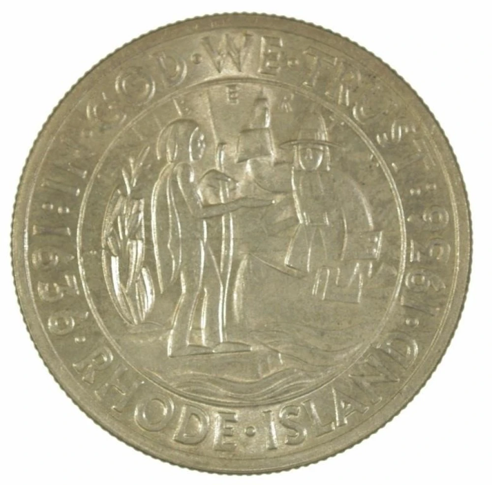 Select BU 1936 Rhode Island Half Dollar