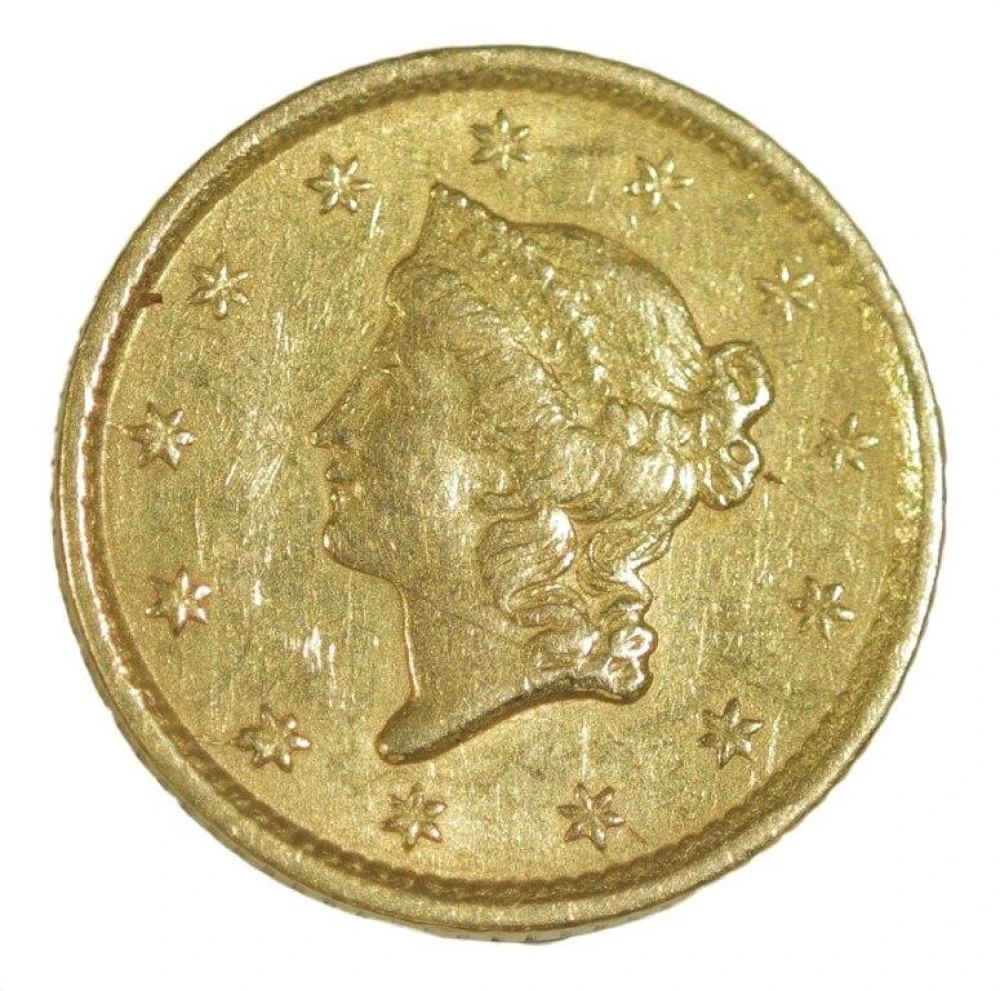 EF Cufflink 1852 Gold $1