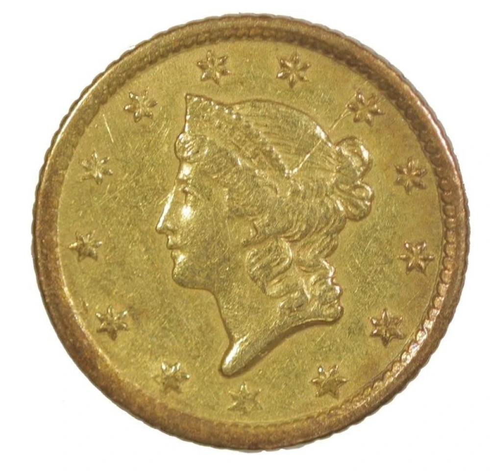 EF Cufflink 1852-O Gold $1