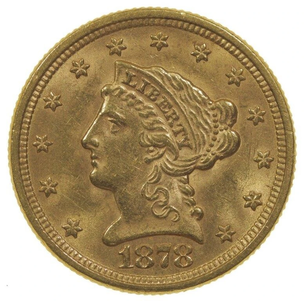 1878 $2.50 Gold Liberty