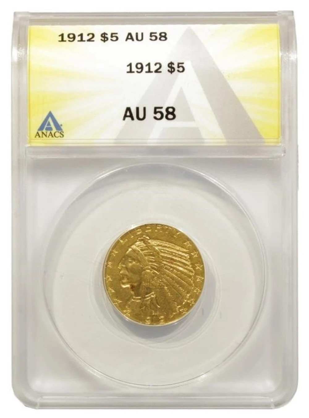 Very Choice AU 1912 Half Eagle