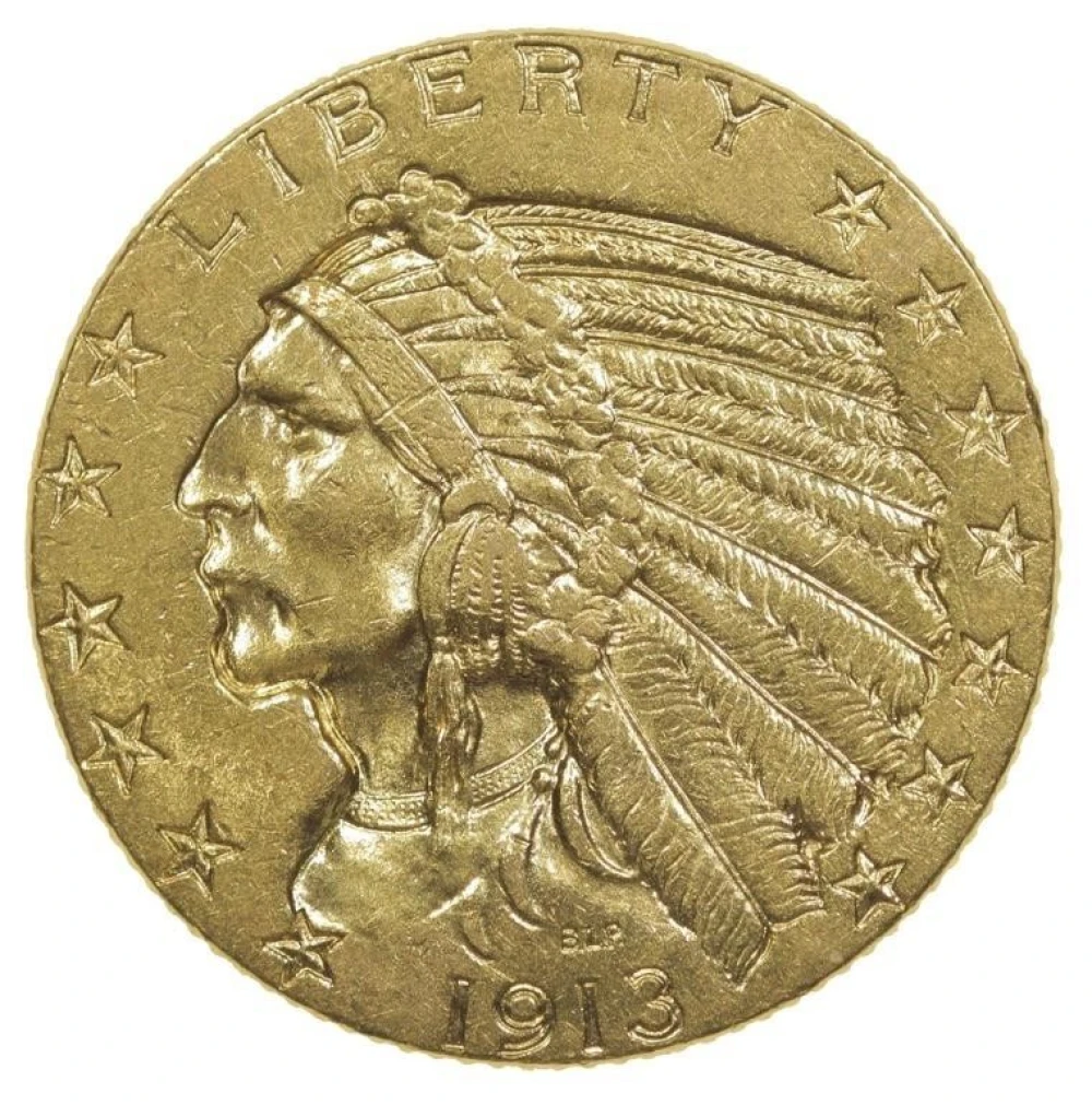Uncirculated 1913 Half Eagle
