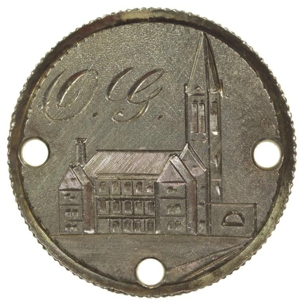 1890 Dime Pictorial Love Token