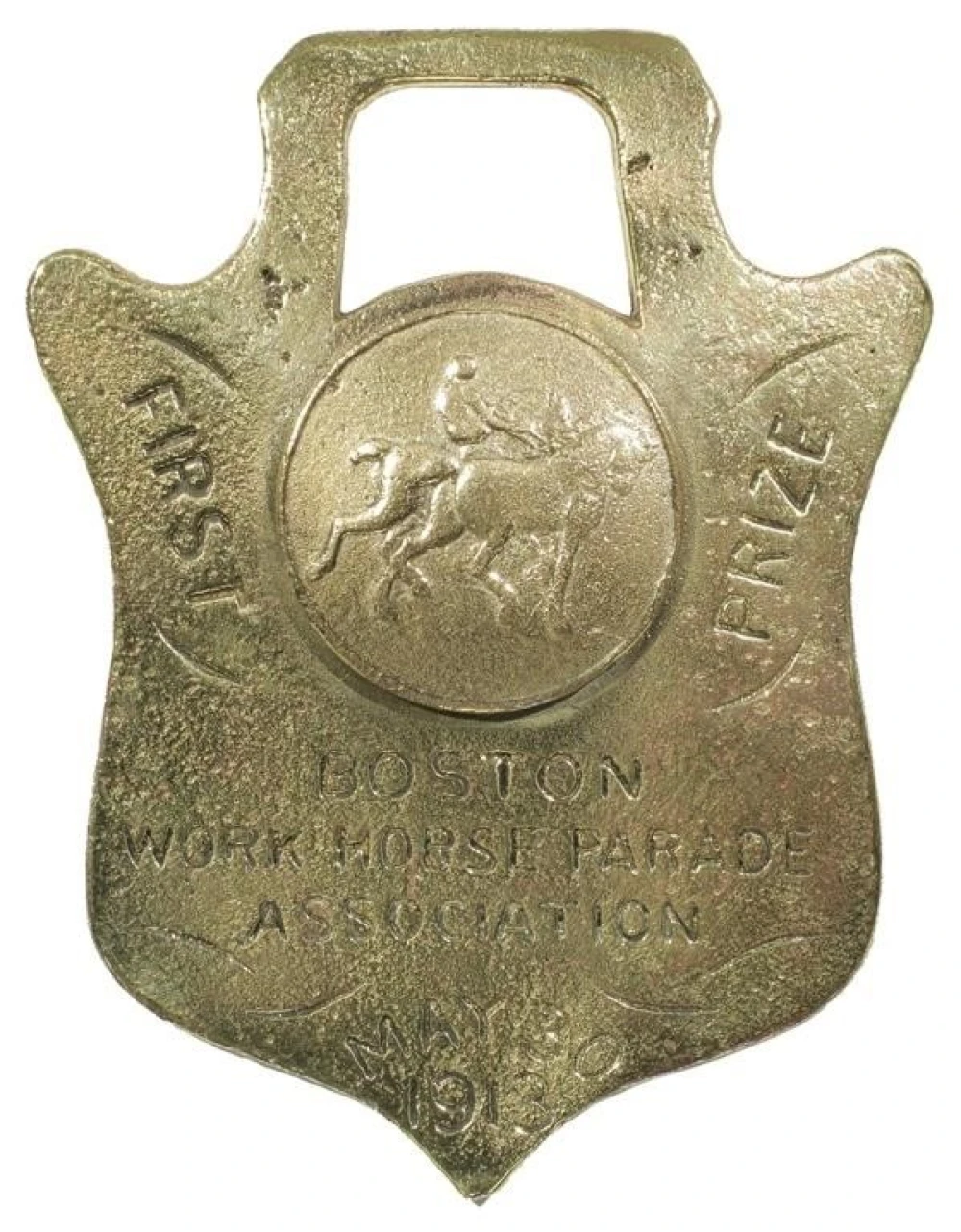 1930 Boston Work Horse Parade Medallion