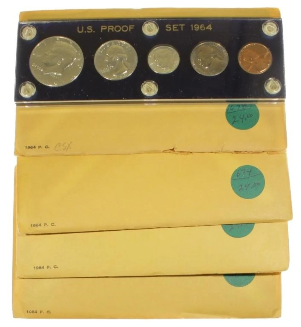 Sealed 1964 Proof Sets and More