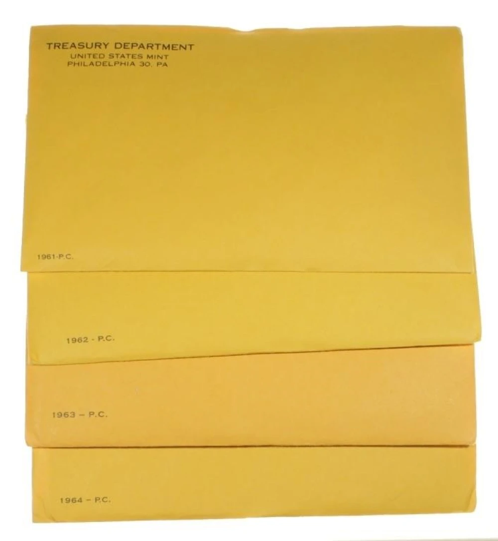 Reproduction Sealed Envelope Proof Set Lot
