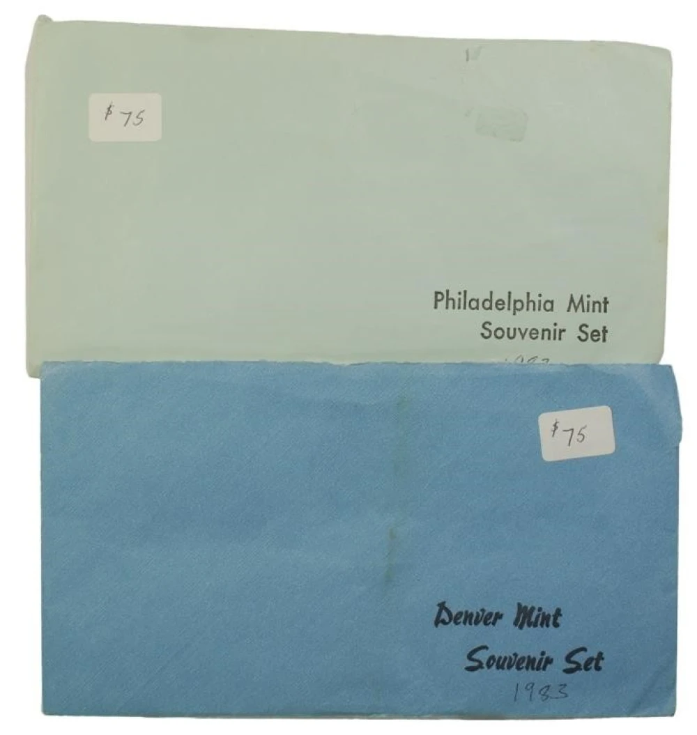 1983 P+D Mint Souvenir Mint Sets